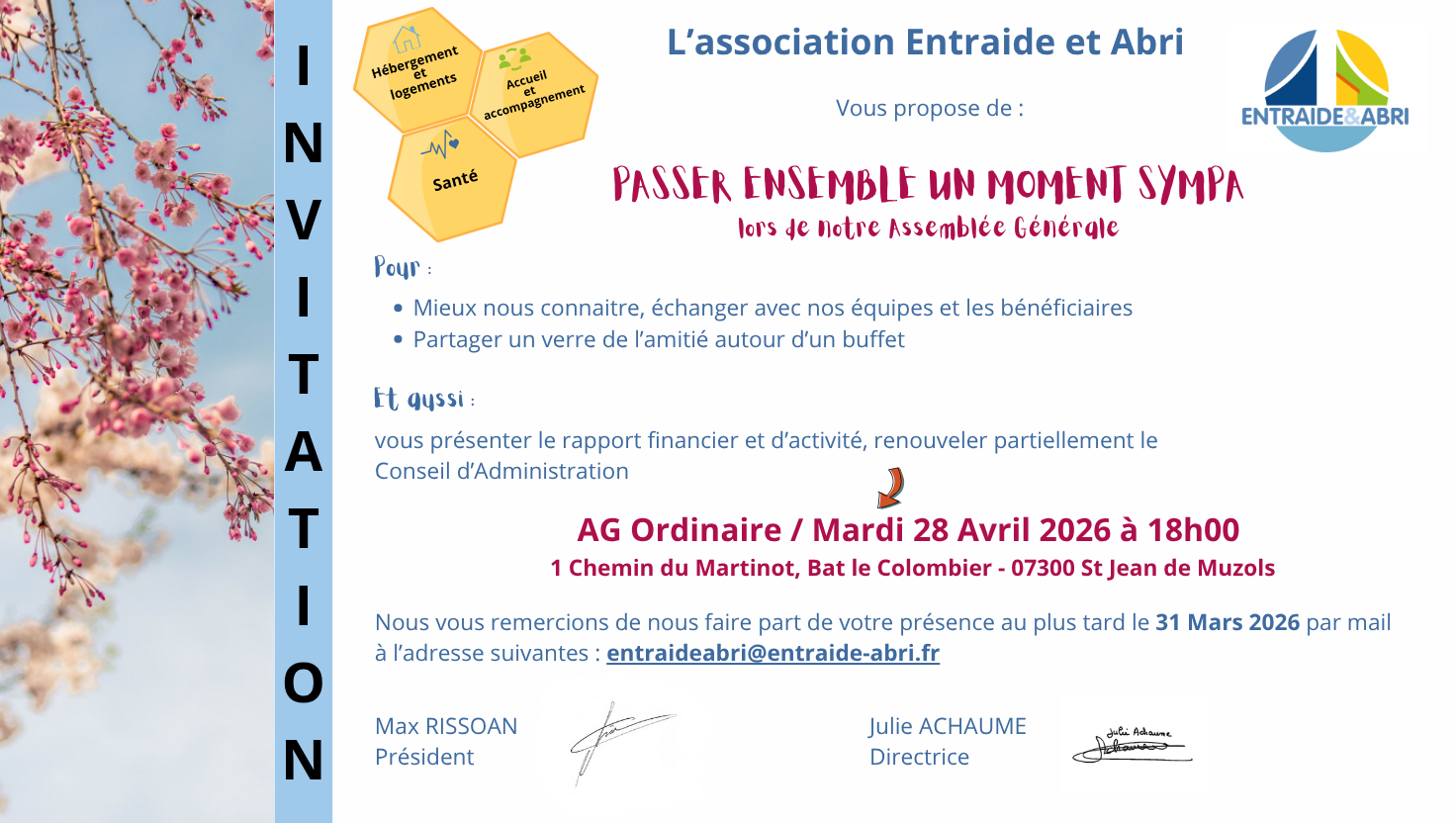 Assemblée Générale 2026